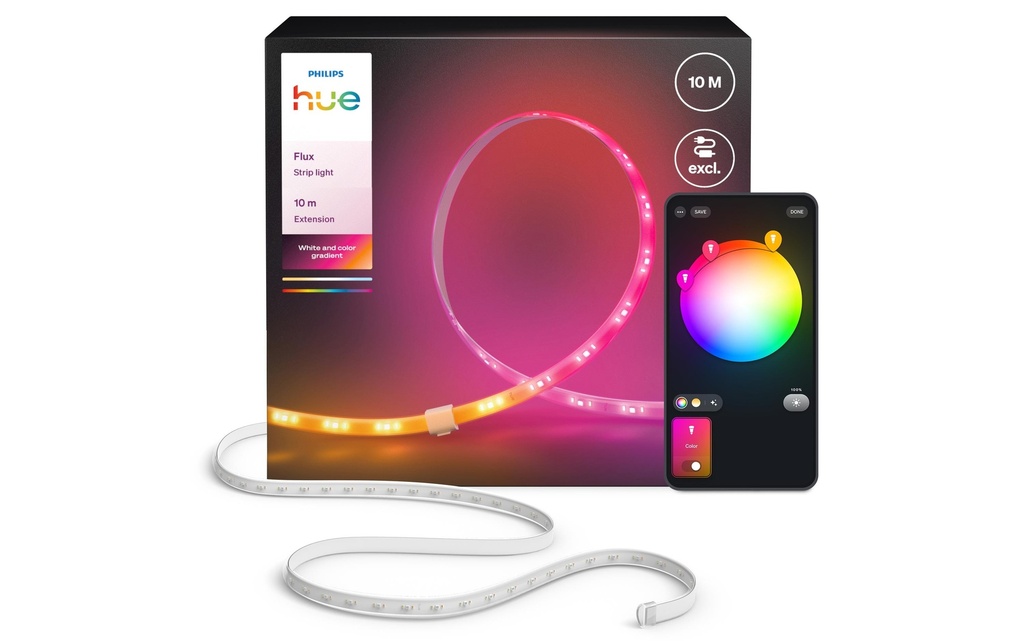Philips Hue Extension Lightstrip Flux Gradient 10 m