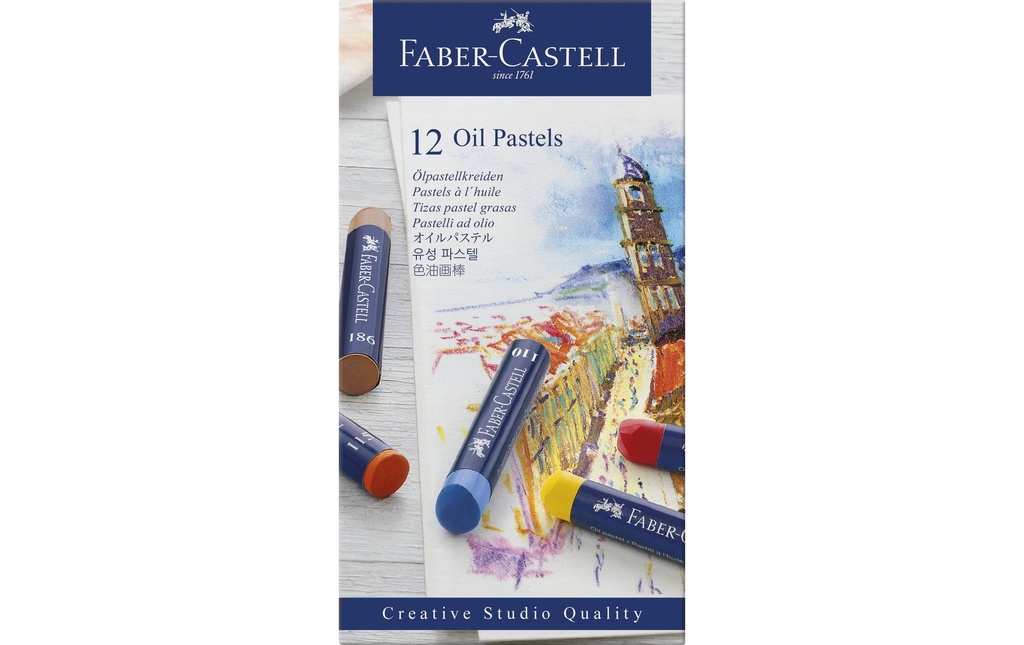 FABER-CASTELL Craies pastel huile 12pces (12 pces)
