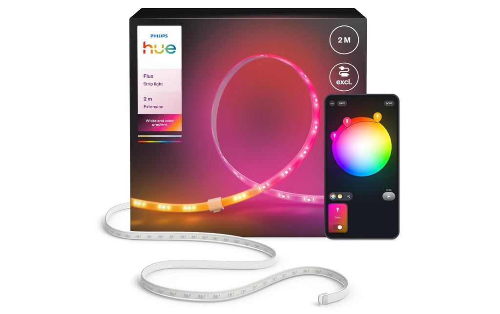 Philips Hue Extension Lightstrip Flux Gradient 2 m