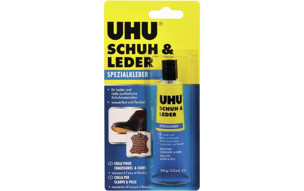 [119930686] UHU Colle pr.chaussures & cuir