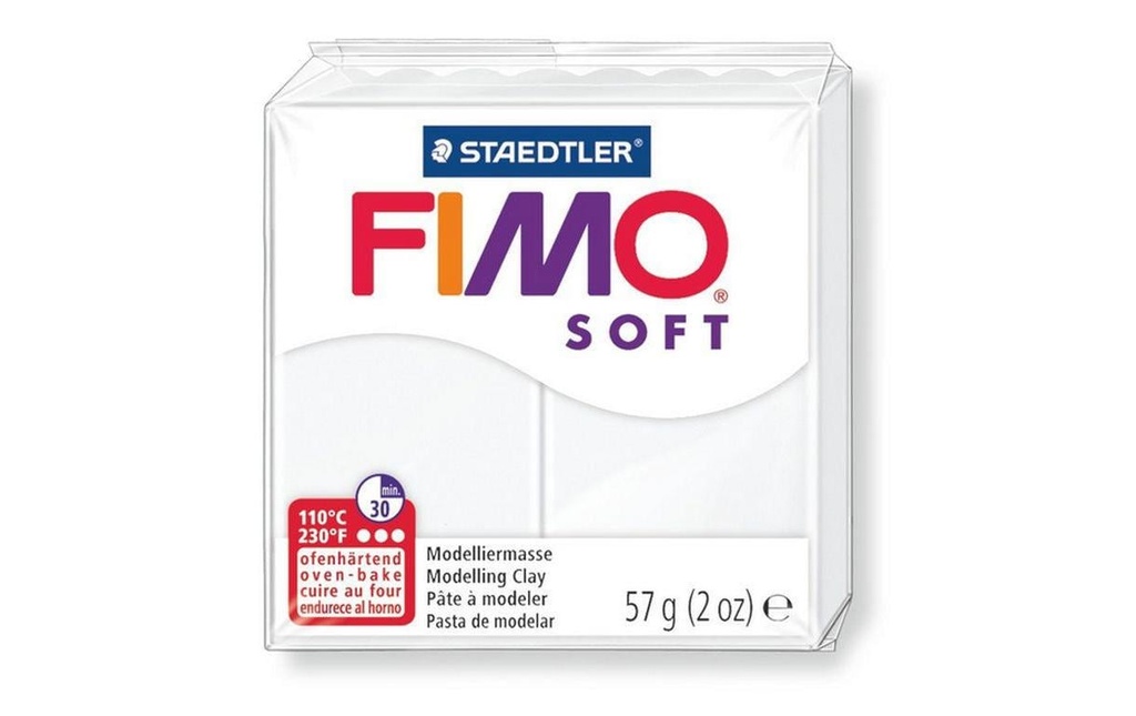 [317802000] FIMO FIMOsoft bloc blanc