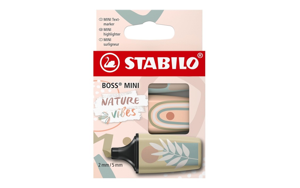 STABILO STABILO Boss Mini Naturvibes (3 pces)