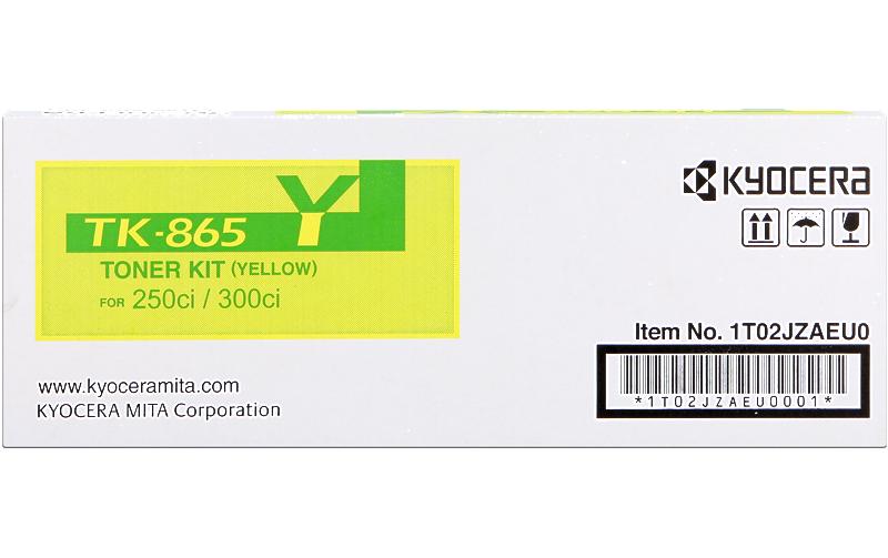 Kyocera Toner TK-865Y Yellow