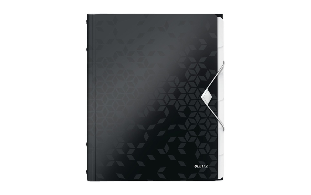 [123633095] LEITZ Doss.comp.WOW A4 6comp.noir