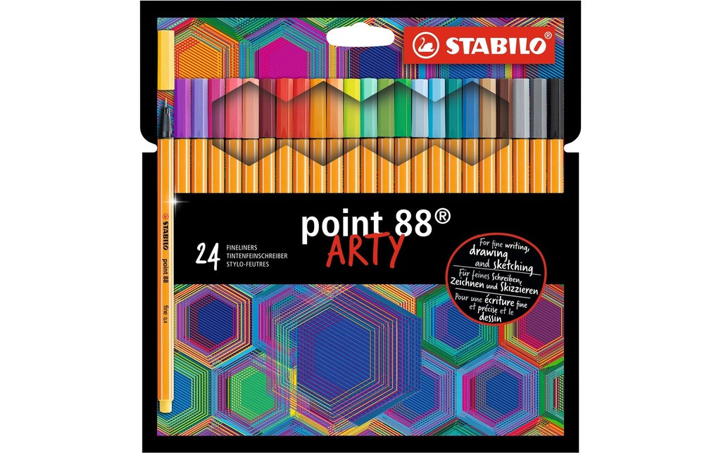 STABILO Point 88 Arty étui 24pces (24 pces)