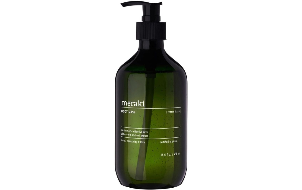 meraki Produit de douche Body wash, Cotton Haze 490 ml