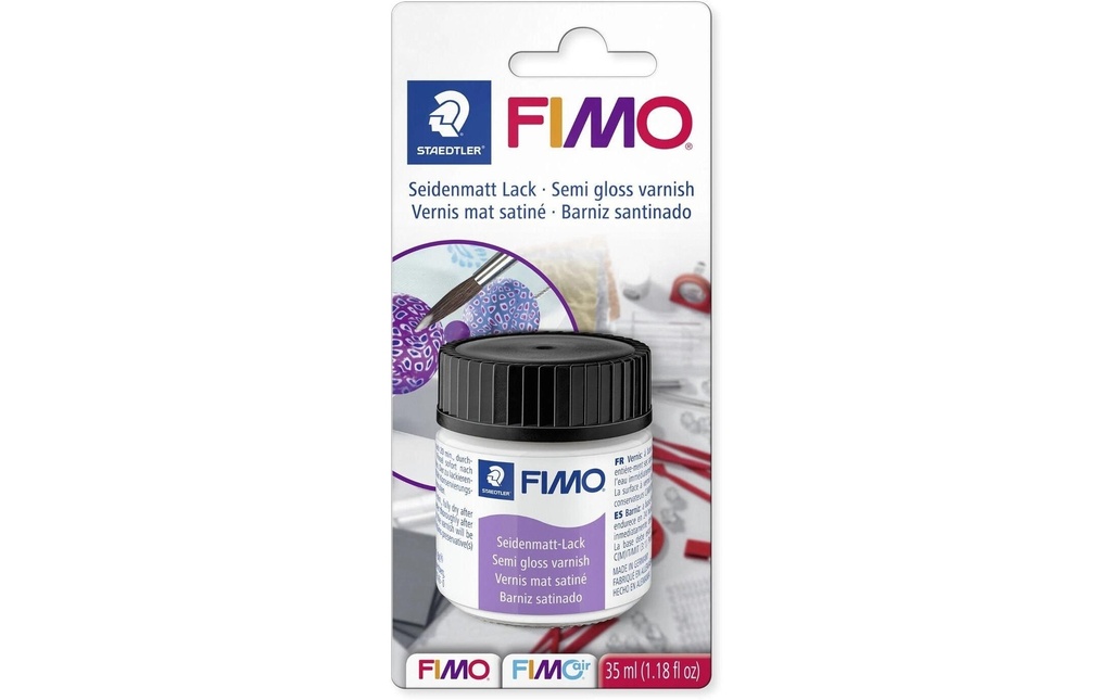 FIMO FIMO vernis satiné mat (35 pces)