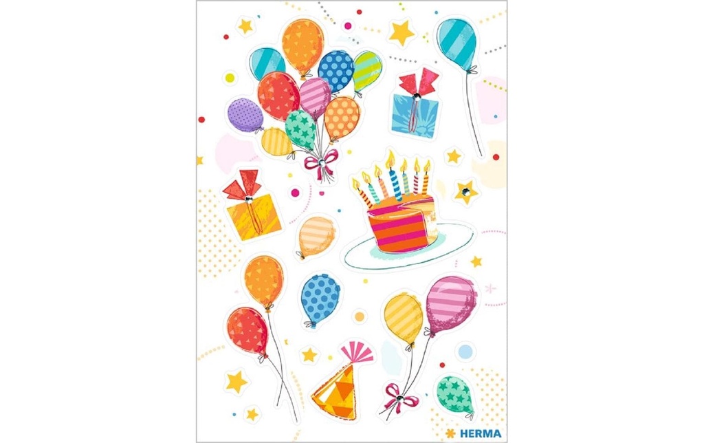 HERMA Sticker Magic Birthday Party (23 pces)