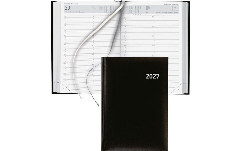 BIELLA Agenda Manager 1J/1P noir