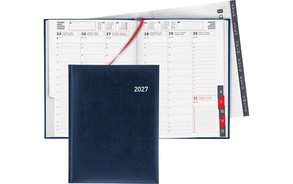 [850048027] BIELLA Agenda Orario 1S/2P bleu