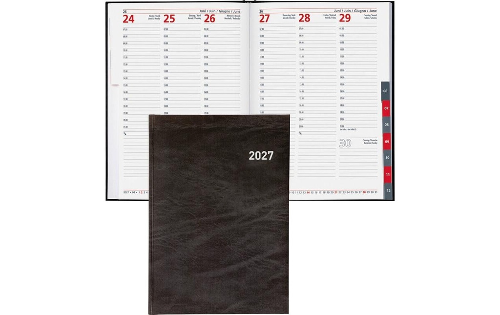 BIELLA Agenda Registra 7jrs 1S/2P noi