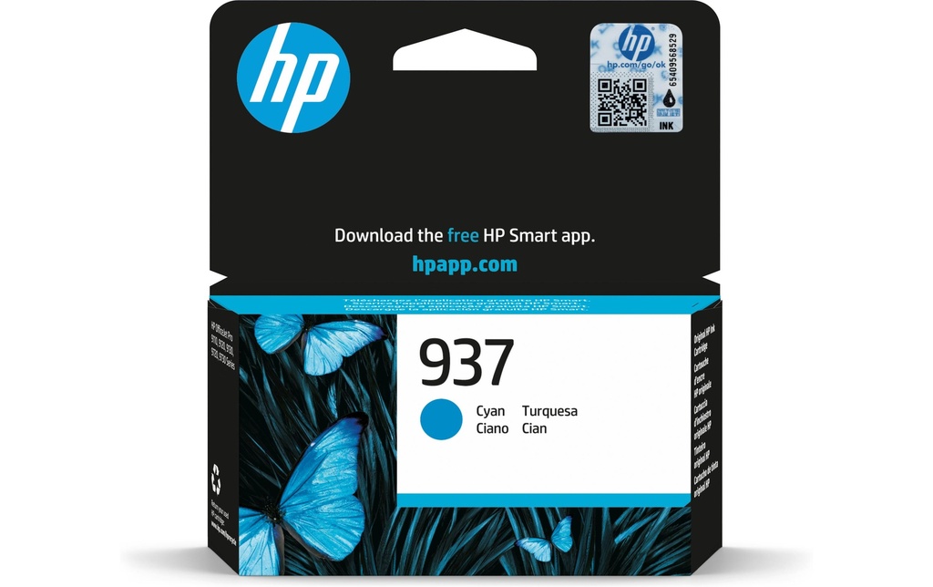 HP HP cart.d'encre 937 cyan