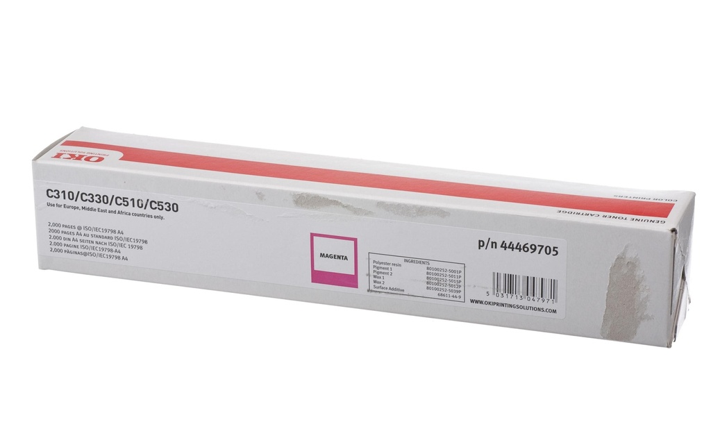 [770941002] OKI Oki toner 44469705 magenta