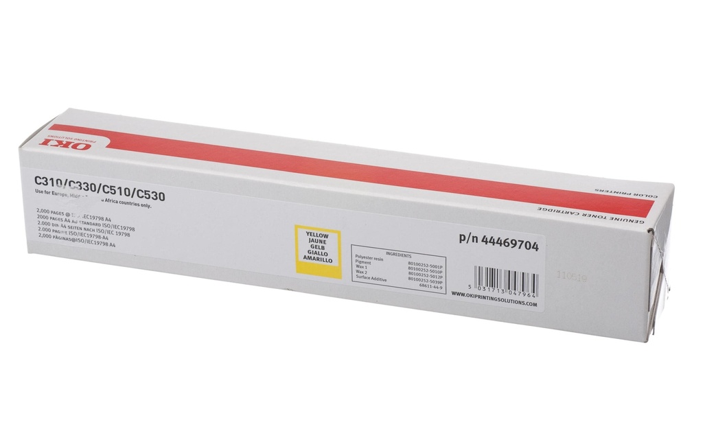 OKI Oki toner 44469704 yellow
