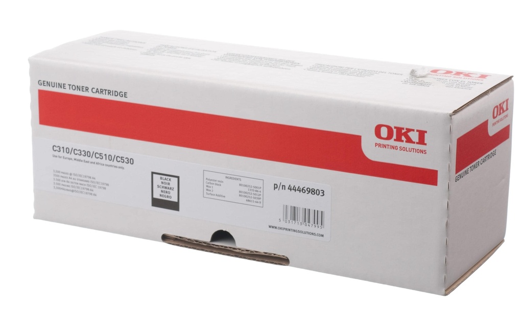 OKI Oki toner 44469803 black