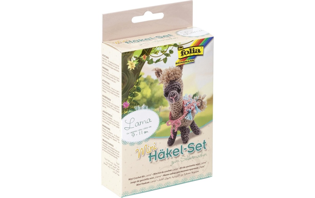 FOLIA Set-mini crochet lama