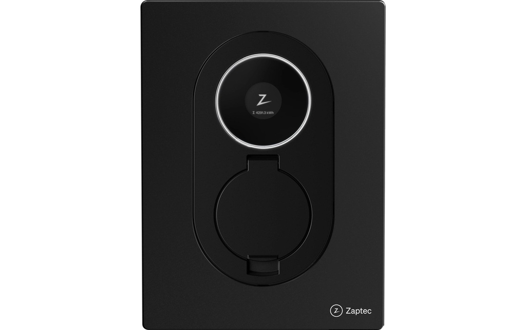 Zaptec Station de recharge GO 2 Noir asphalte