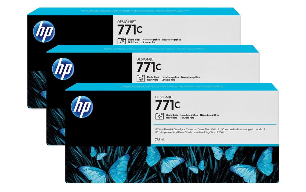 HP HP cart.d'encre 711 photo bk