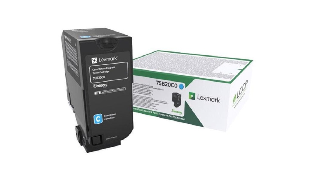 LEXMARK Lexmark toner ret. 75B20C0 cya