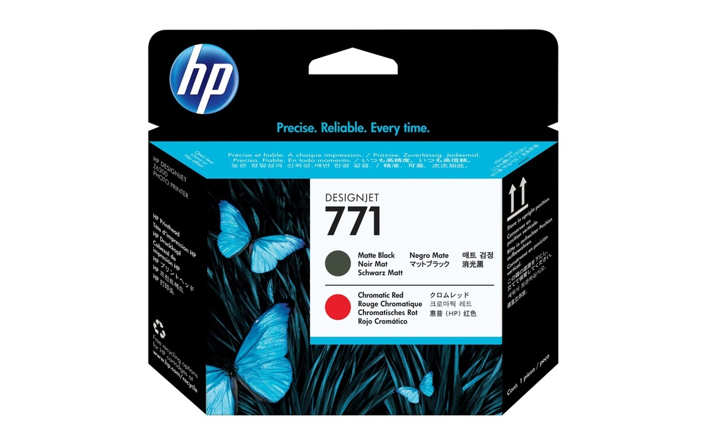 [770717115] HP HP tête impression 771 black/r