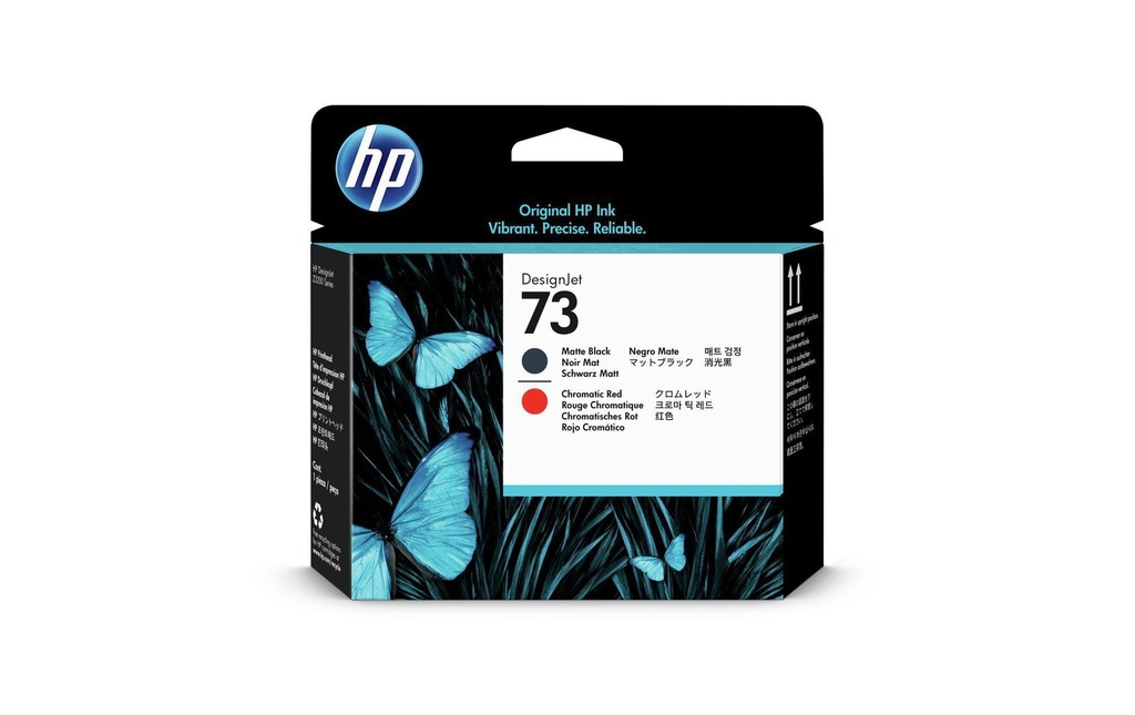HP HP tête d'impres. 73 black+red (2 pces)