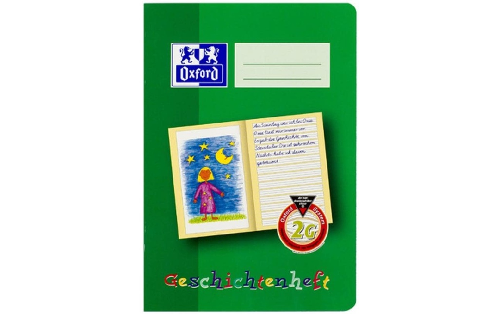 OXFORD Cahier d'hist. A5 haut Lin.2G (32 pces)