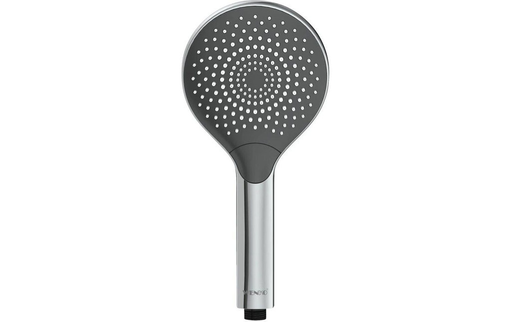 Wenko Pomme de douche 12 cm Gris argent