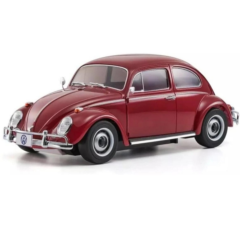 Kyosho MINI-Z MR-04 VW Beetle 1300 1966 Readyset, 1:27 Rouge rubis