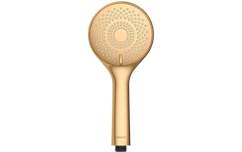 Wenko Pomme de douche 11 cm d'or