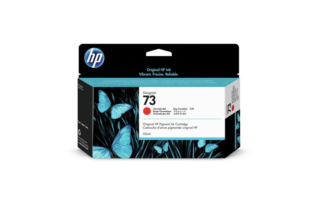 HP HP cart.d'encre 73 chrom. red