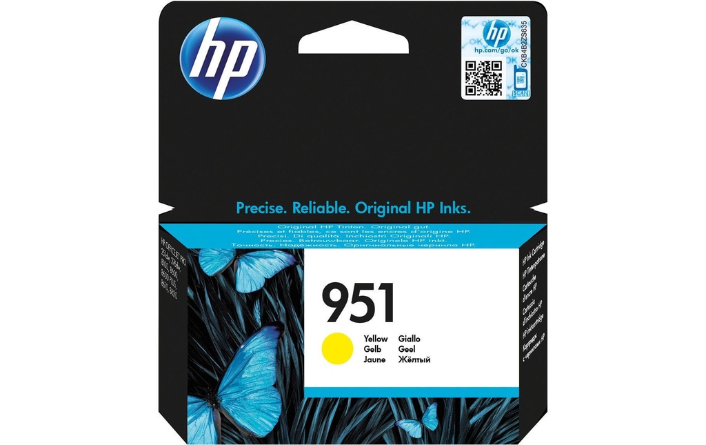 HP HP cart.d'encre 951 yellow