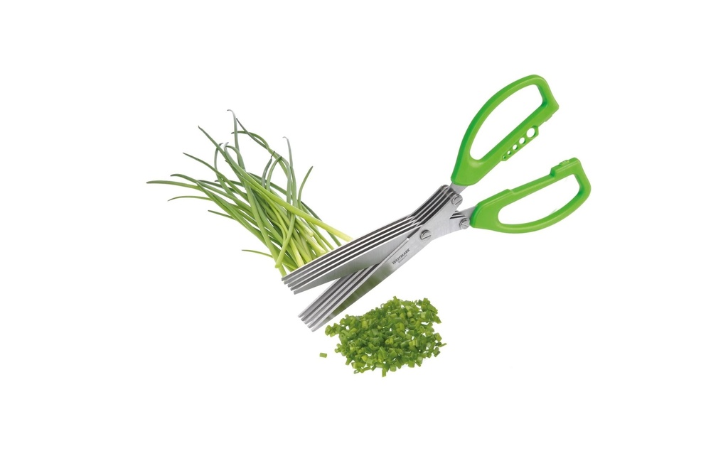 Westmark Ciseaux à herbes fée des herbes avec peigne 20x8 x 2 cm Vert