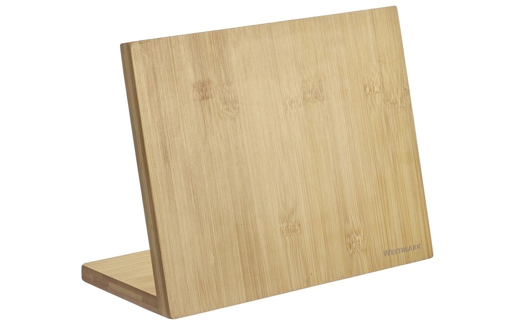 Westmark Bloc à couteaux magnétique, bambou Brun