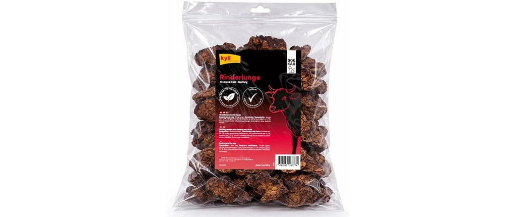kyli Produit à mâcher  Poumon de bœuf 250 g