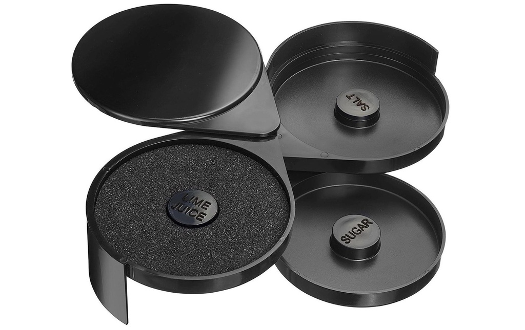 Westmark Bordure en verre meggy 1 Pièce/s, Noir