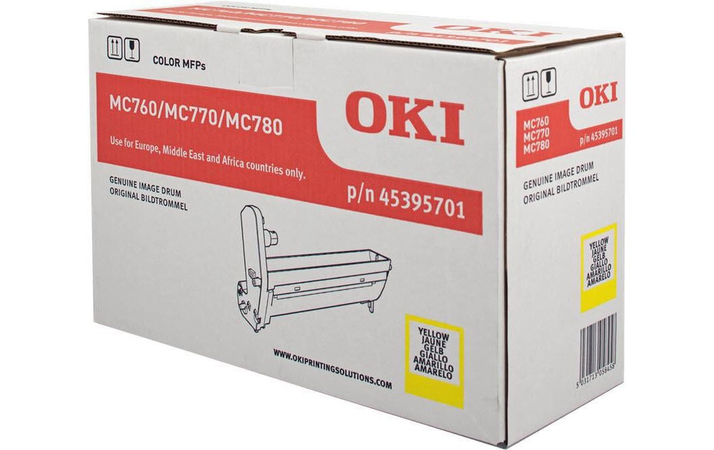 OKI Oki Drum 45395701 yellow