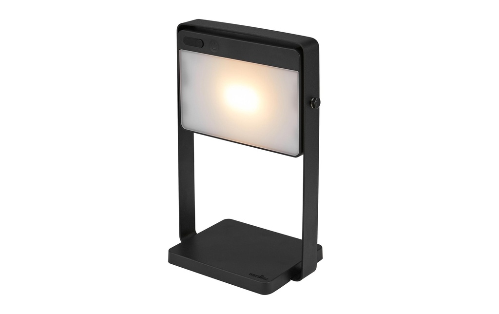 Nordlux Lampe à batterie Saulio Solar 3.5W, LED, IP44, noir