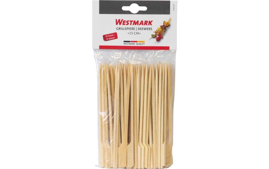 Westmark Sticks pour fingerfood et brochettes pour grillades 70 Pièce/s