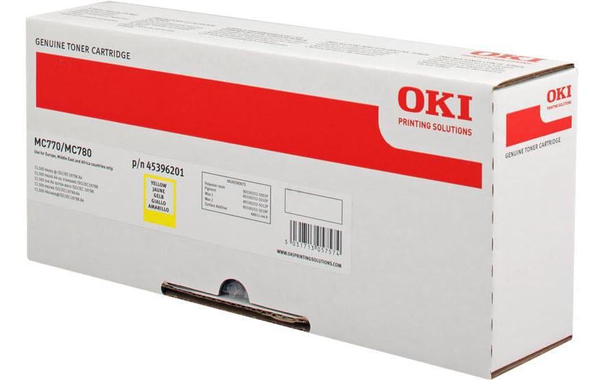 OKI Oki toner 45396201 yellow HY