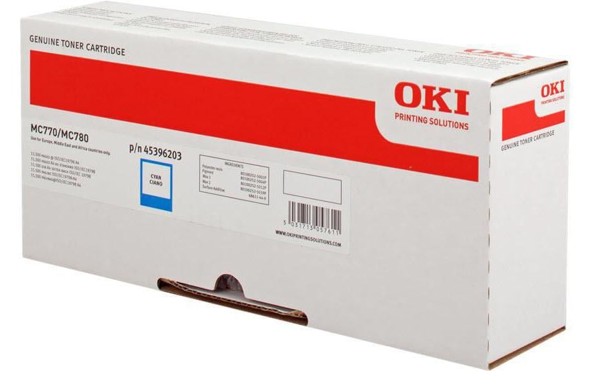 OKI Oki toner 45396203 cyan HY