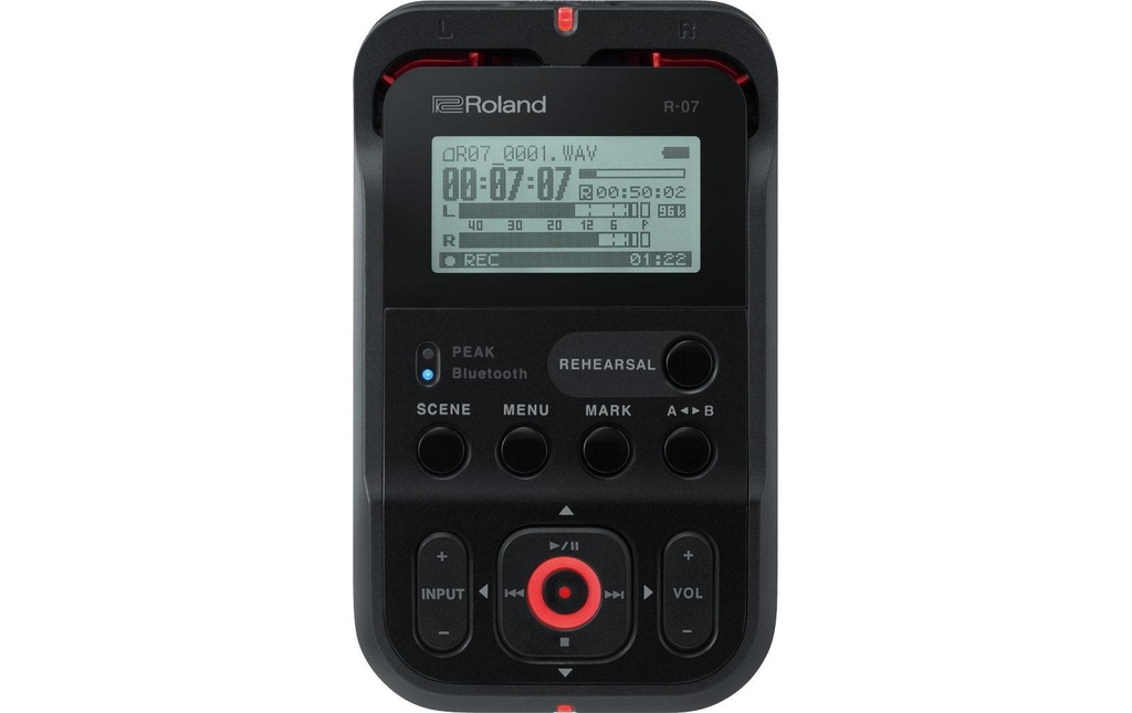 Roland Enregistreur portable R-07 Noir