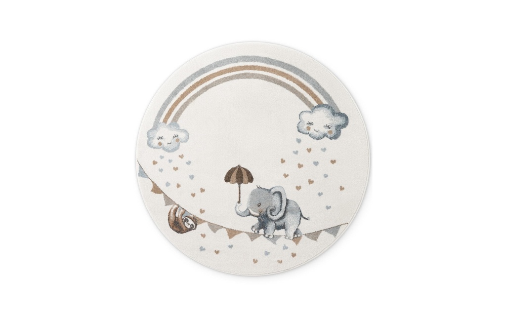 Villeroy & Boch Tapis de décoration Walk like an Elephant Rainbow Crème