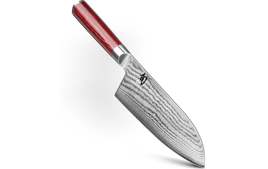 Kai Couteau santoku Classic Santoku Rouge