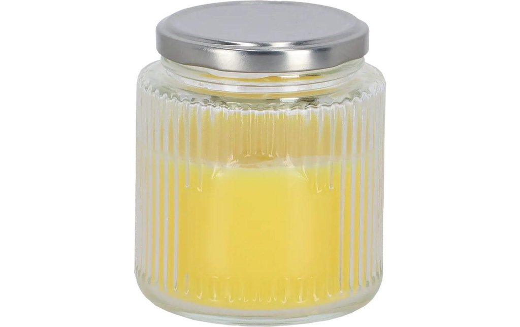 Esschert Design Bougie à la citronnelle dans un pot en verre L 1 Pièce/s