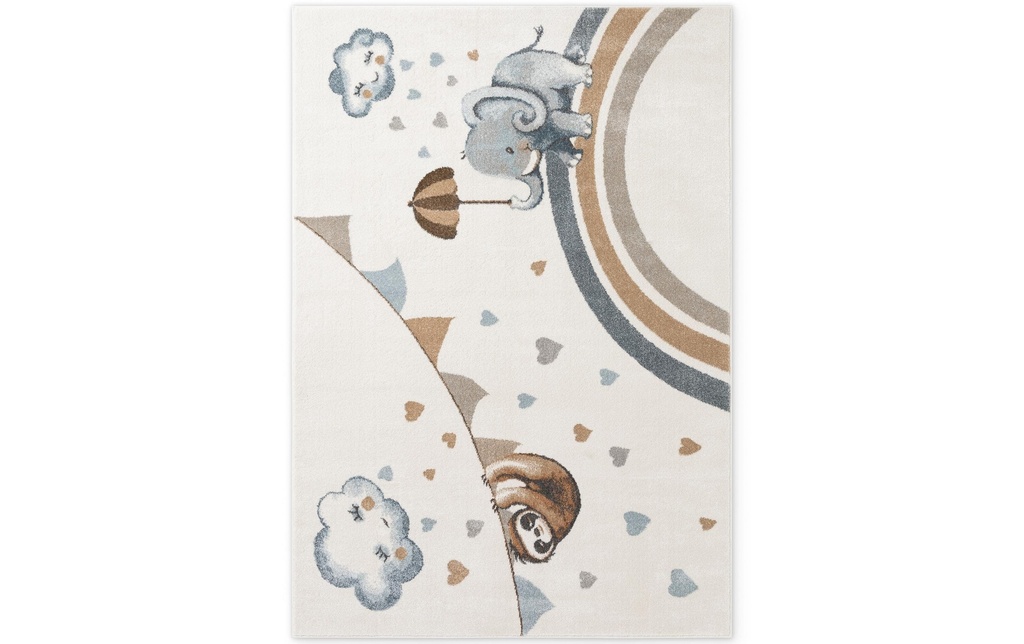 Villeroy & Boch Tapis de décoration Walk like an Elephant Rainy Party 160 x 230 cm