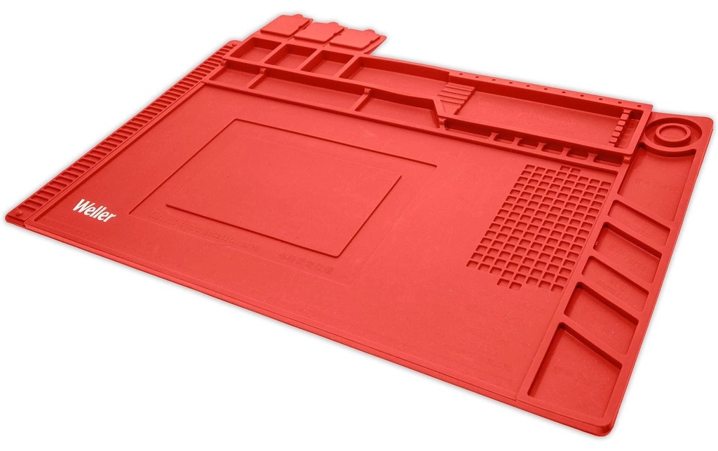 Weller Tapis de soudure WLACCWSM2-02EU silicone, 45.5 x 30 cm