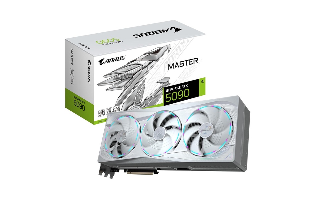 Gigabyte Carte graphique AORUS GeForce RTX 5090 MASTER ICE 32 GB