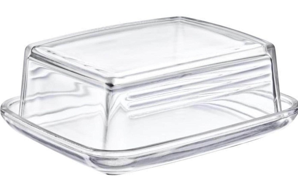 Westmark Beurrier en verre, 14.3 x 11.8 cm