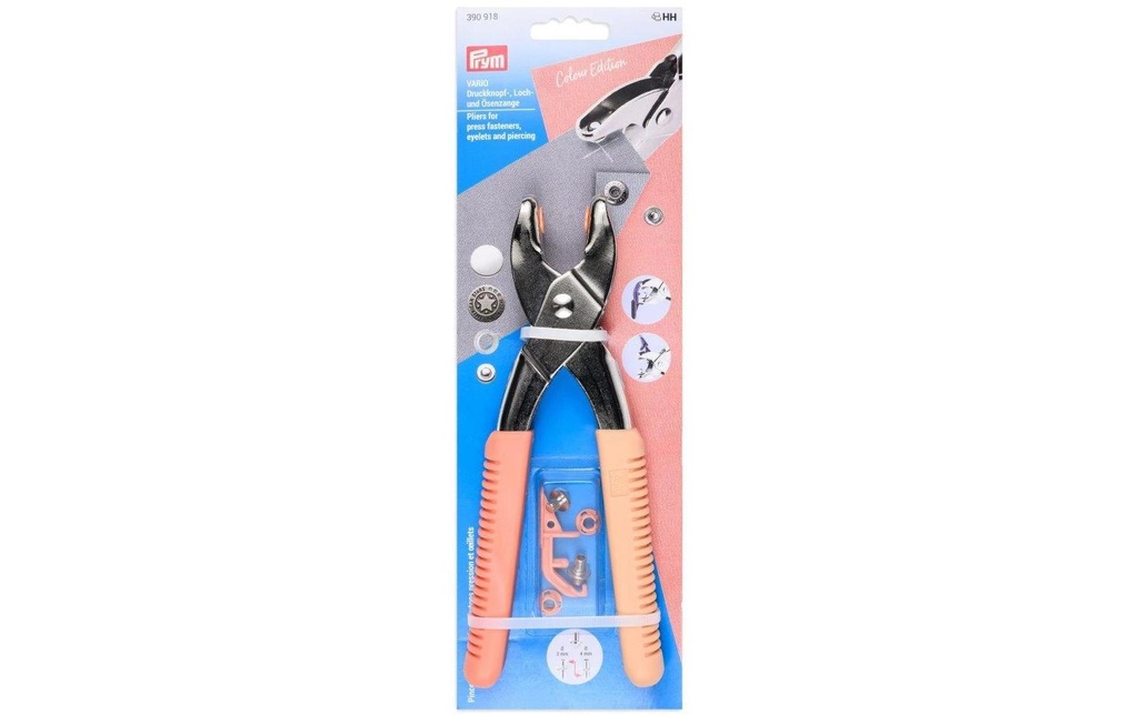 Prym Prym pince VARIO avec perforateur édition Abricot