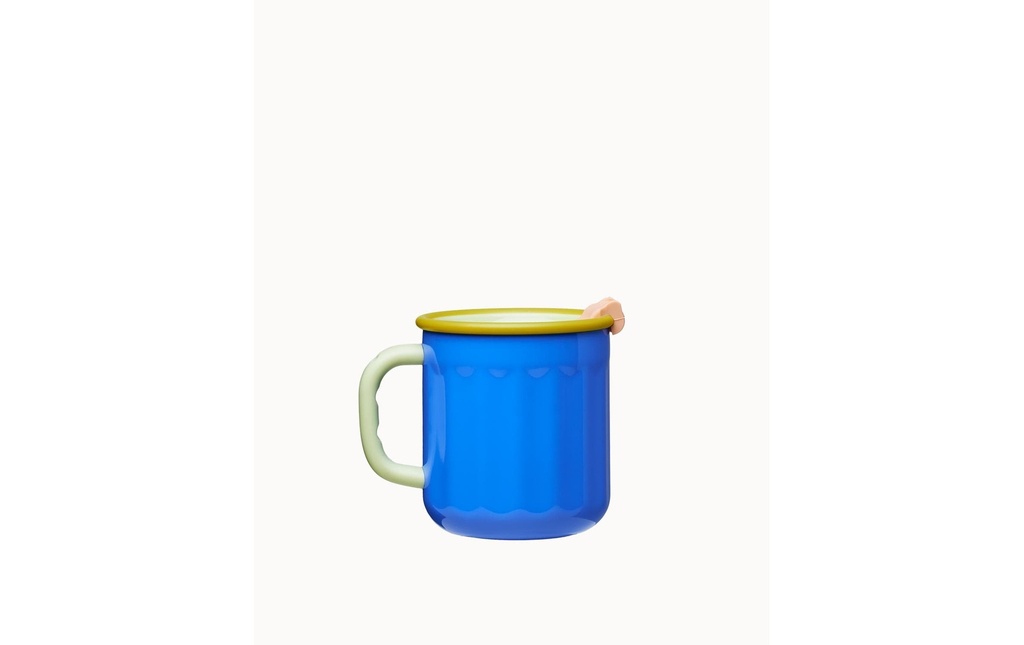 BioLoco Gobelet de plein air explorer 0.45 l, Bleu